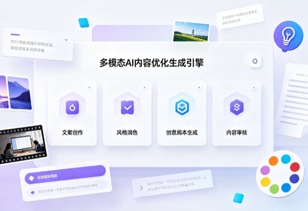 德清县AI智能内容优化创新 多模态生成技术丰富数字内容创作生态