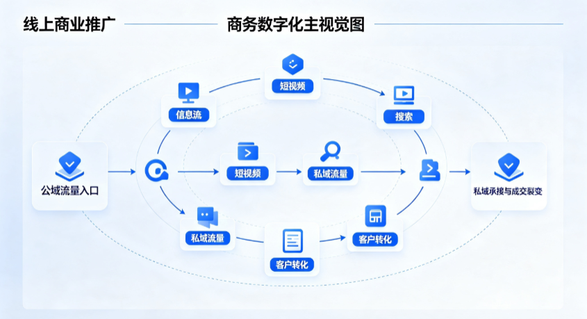 德清县线上商业推广怎么做？全域流量闭环搭建与低成本转化实战指南